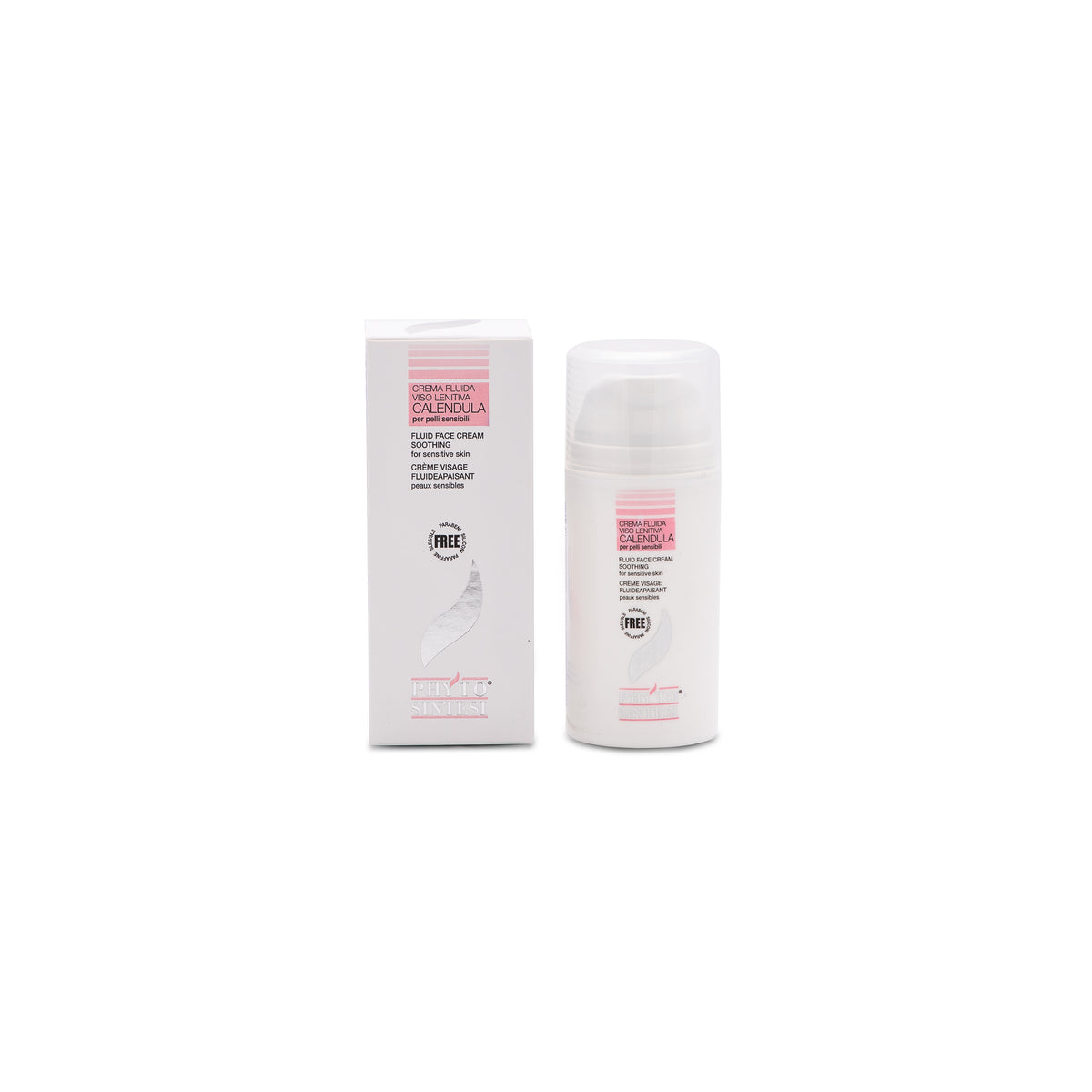 Crema Fluida Viso Lenitiva Calendula Trattamento Protettivo