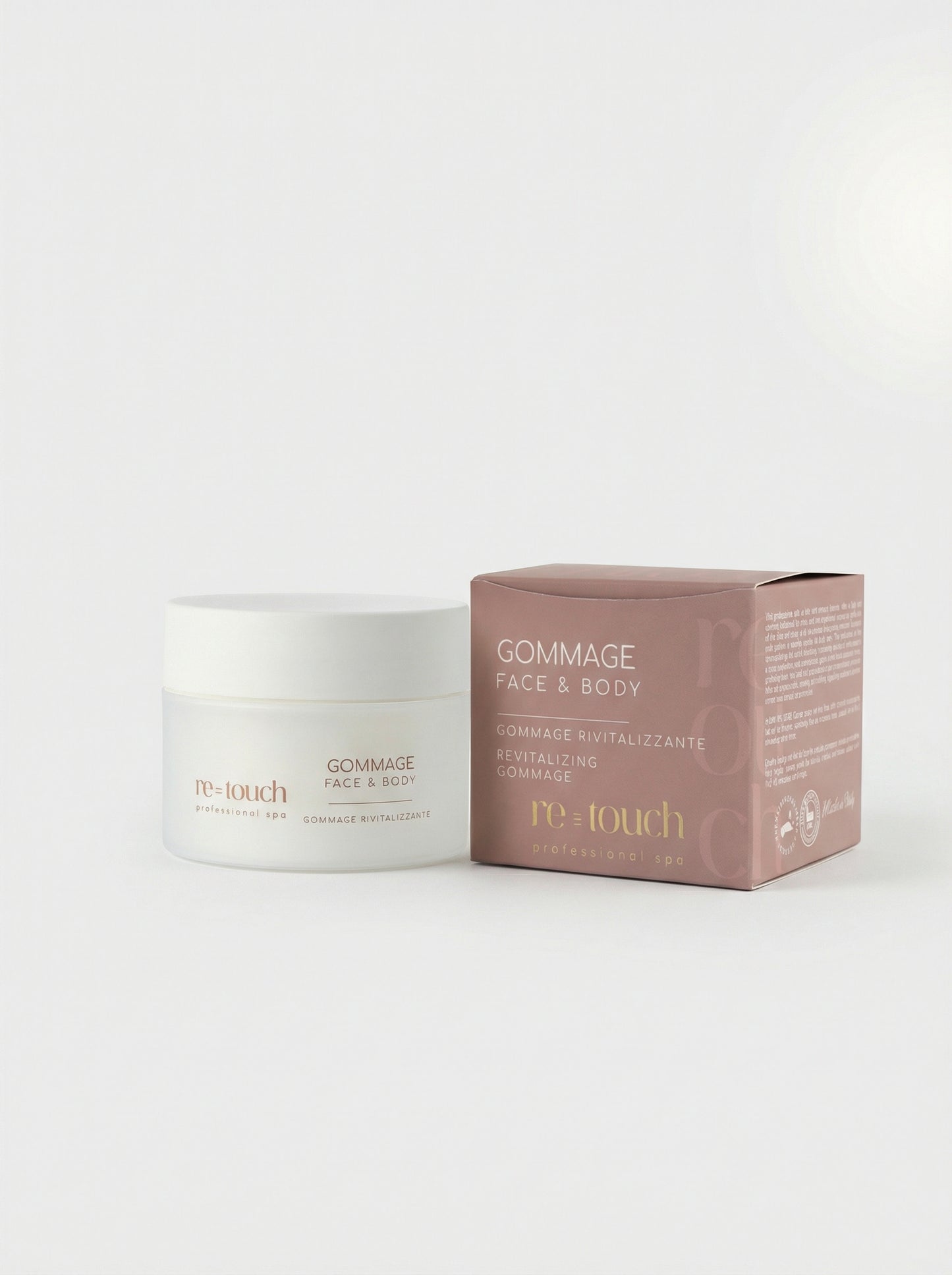 Crema corpo e viso Gommage Face & Body by Eterea — product photo on white background