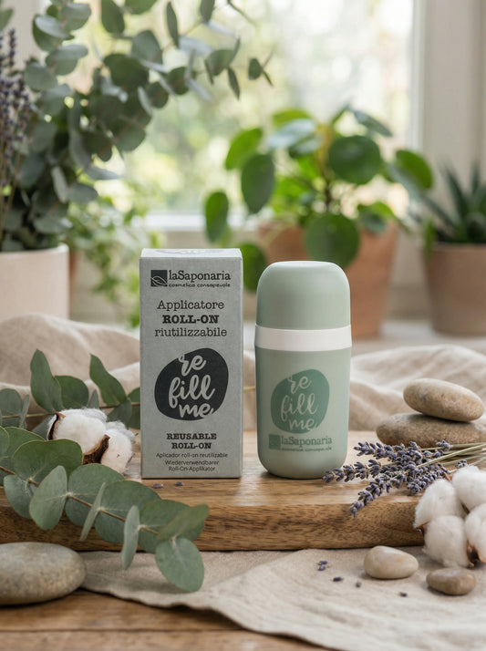 Applicatore roll-on riutilizzabile - Sostenibile e Ricaricabile by La Saponaria — hero product photo