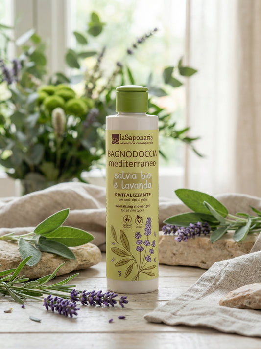 Bagnodoccia Mediterraneo - Detergente Corpo Idratante Rinfrescante by La Saponaria — hero product photo