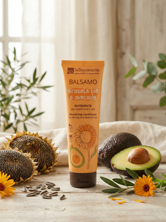 Balsamo Capelli Nutriente Girasole Bio - Nutrizione Profonda by La Saponaria — hero product photo