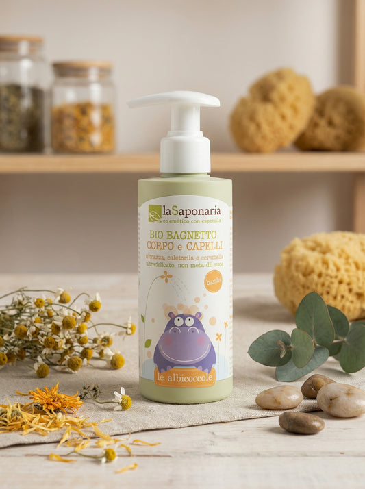 Bio bagnetto corpo e capelli Ultradelicato Niente Lacrime by La Saponaria — hero product photo