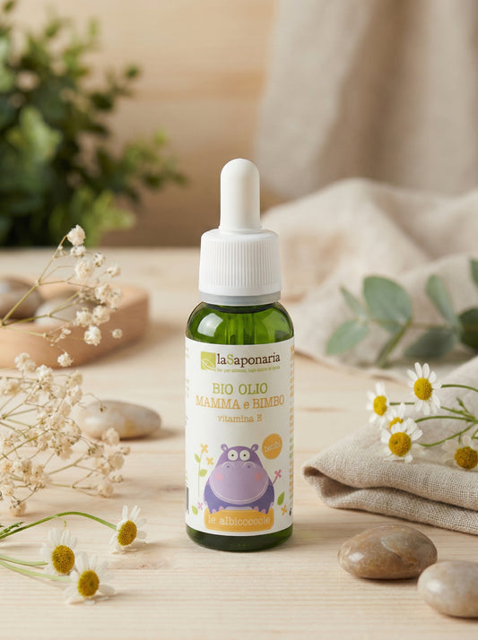 Bio Olio Mamma e Bimbo Olio Corpo Nutriente e Lenitivo by La Saponaria — hero product photo