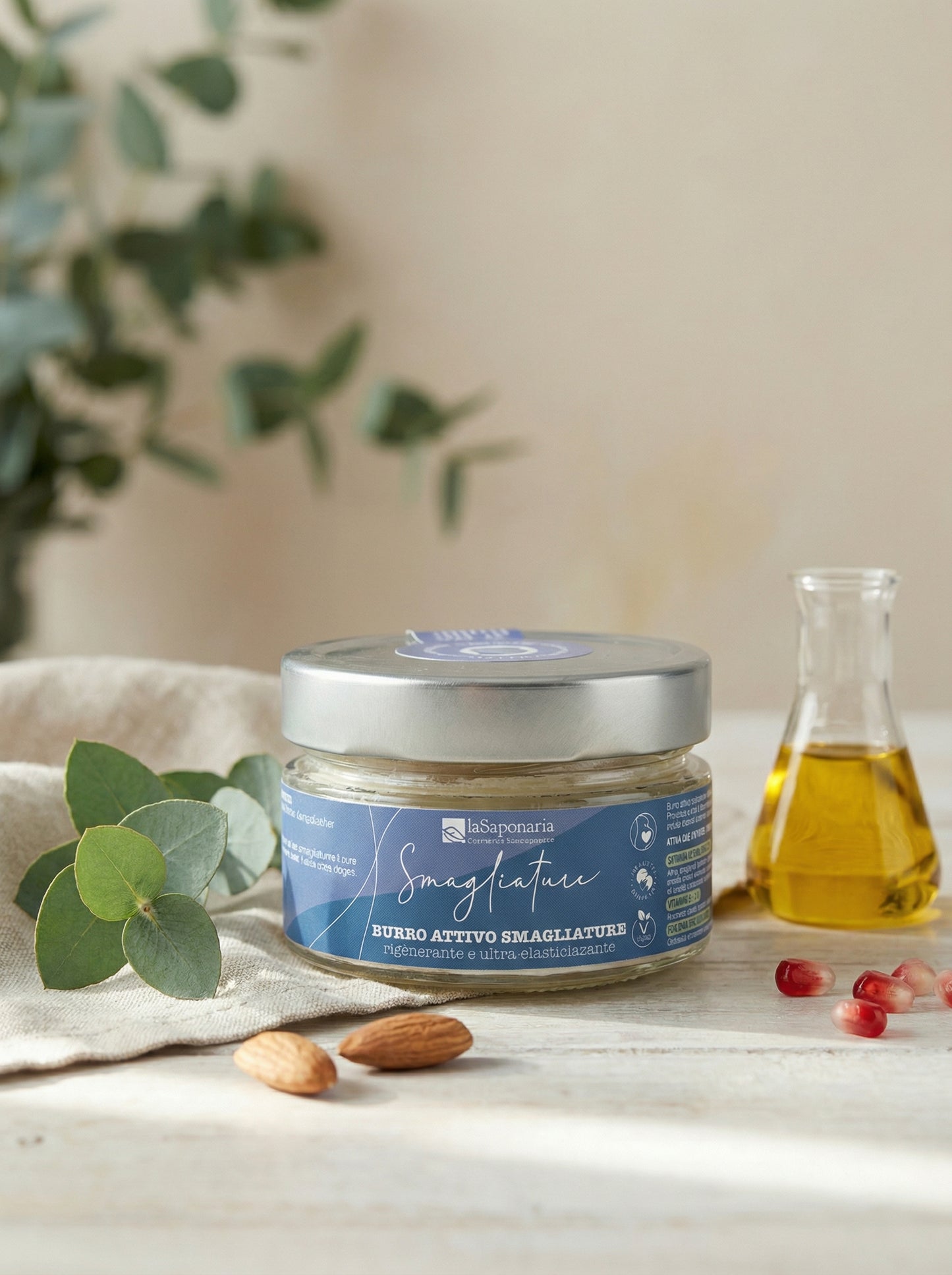 Burro attivo Smagliature - Elasticizzante Nutriente Bio by La Saponaria — hero product photo