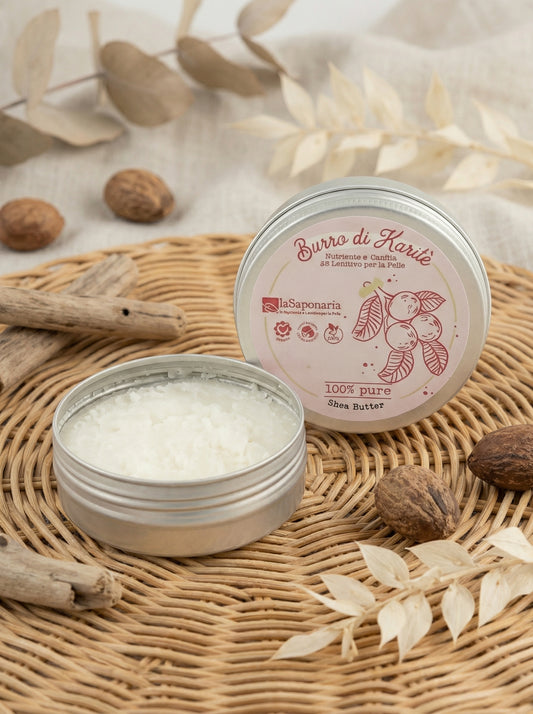 Burro di karité biologico - Nutriente e Lenitivo per la Pelle by La Saponaria — hero product photo