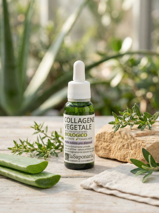 Collagene Vegetale Siero Viso Tonificante e Liftante by La Saponaria — hero product photo