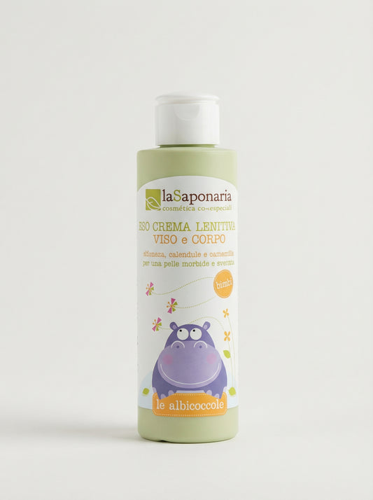 Crema biologica lenitiva viso e corpo per Pelli Sensibili e Bebè by La Saponaria — product photo on white background