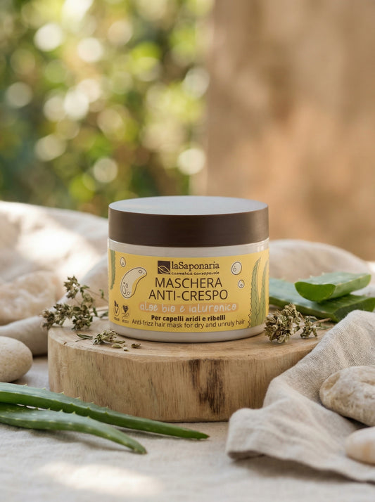 Maschera capelli anti-crespo Idratante Disciplinante by La Saponaria — hero product photo