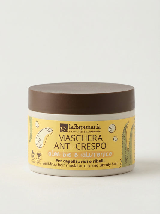 Maschera capelli anti-crespo Idratante Disciplinante by La Saponaria — product photo on white background