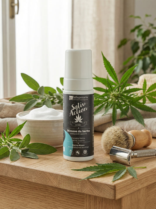 Mousse da barba Idratante e Lenitiva by La Saponaria — hero product photo