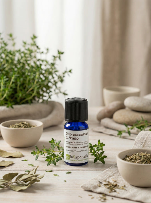 Olio essenziale di Timo Purificante Astringente by La Saponaria — hero product photo