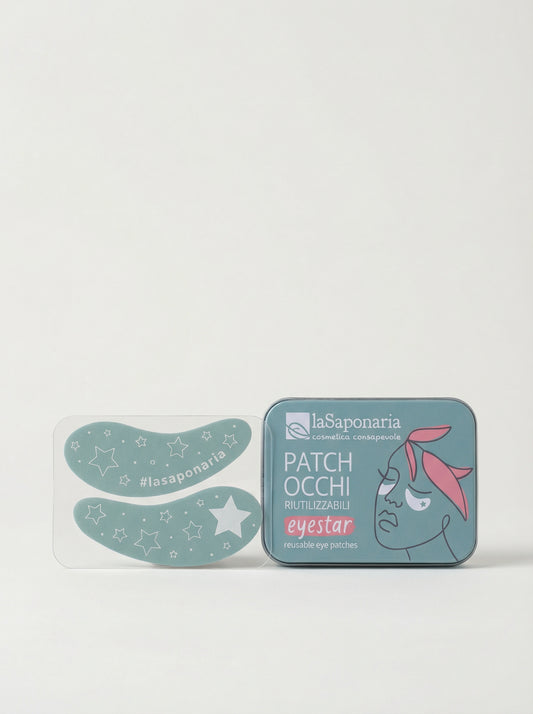Patch occhi riutilizzabili Eye Star - Per Sguardo Luminoso by La Saponaria — product photo on white background