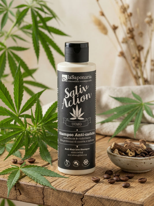 Shampoo Bio Anti caduta - Stimolante e Rinforzante by La Saponaria — hero product photo
