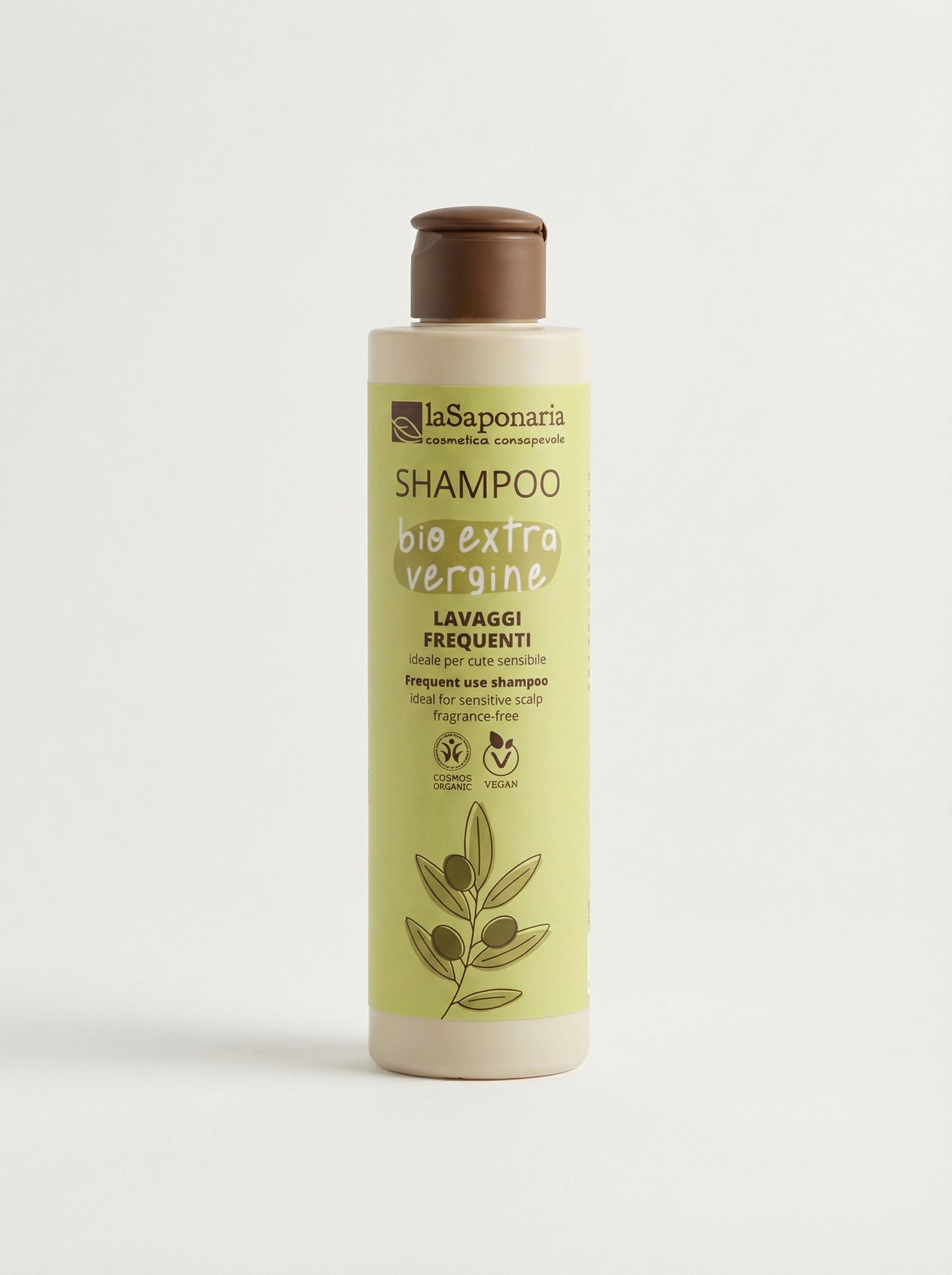 Shampoo Bio Extravergine - Delicato per Cute Sensibile by La Saponaria — product photo on white background
