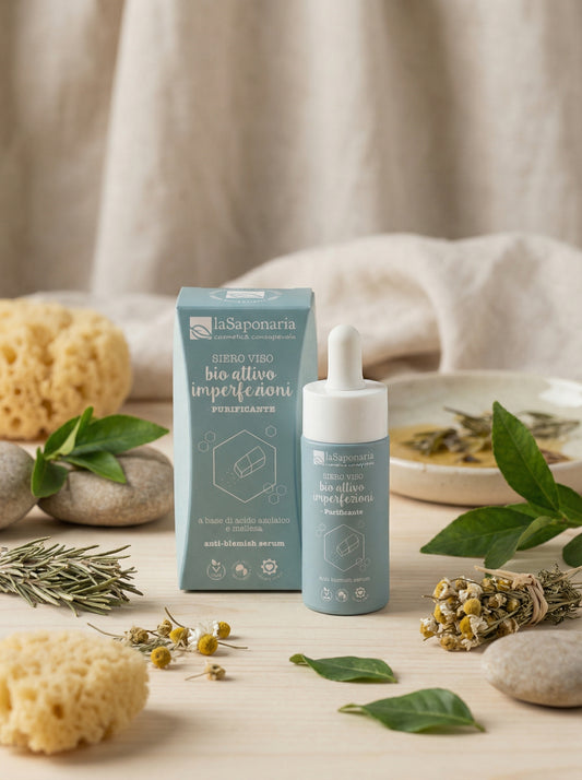 Siero viso bio attivo anti-imperfezioni - Purificante by La Saponaria — hero product photo