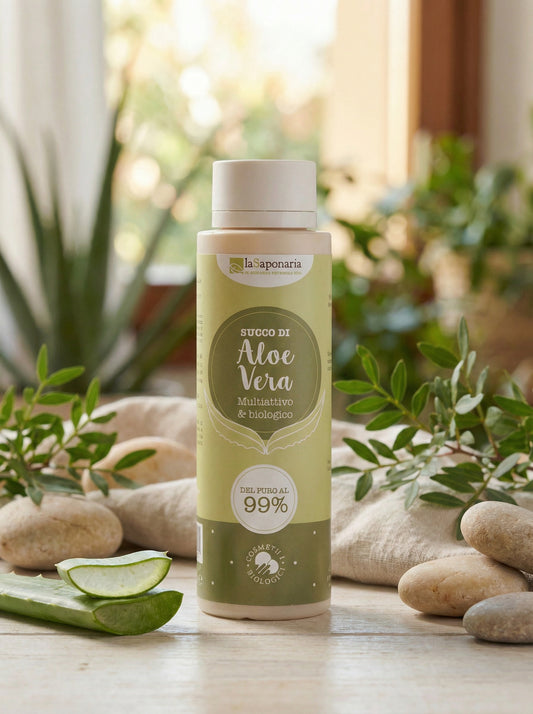 Succo di Aloe - Gel di Aloe Vera Puro 99% Gel Lenitivo Multiuso by La Saponaria — hero product photo