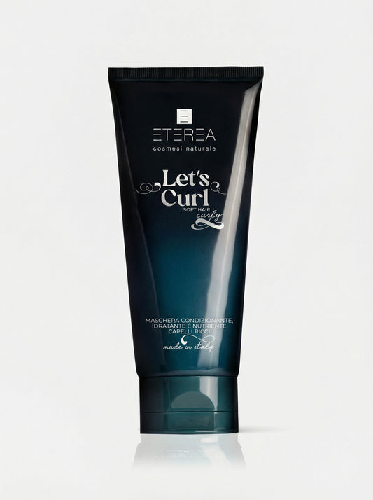 Let’s Curl – Maschera Condizionante Idratante e Nutriente per Capelli Ricci e Mossi by Eterea — product photo on white background