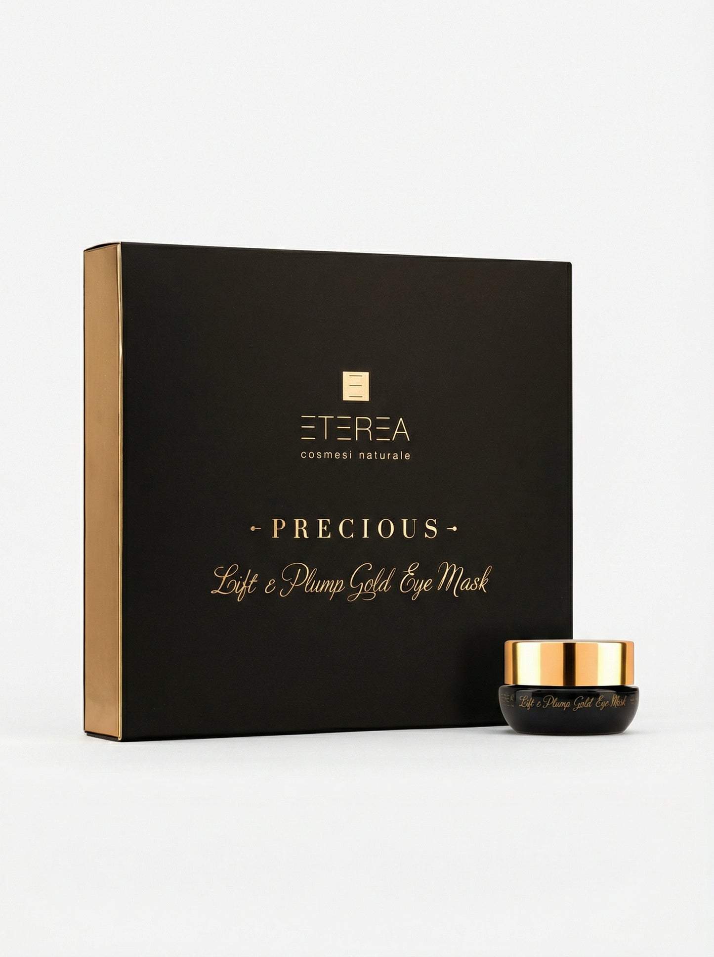 Maschera contorno occhi Lift & Plump Gold Eye Mask by Eterea — product photo on white background
