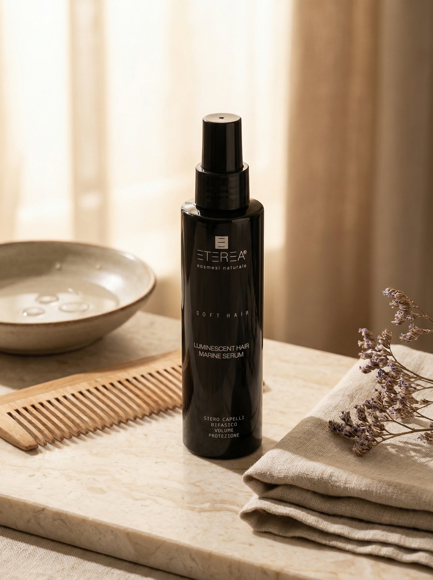 Siero capelli Luminescent Hair Marine Serum by Eterea — hero product photo