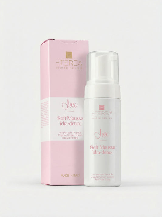 Detergente viso Lux Soft Mousse Idra-Detox by Eterea — product photo on white background