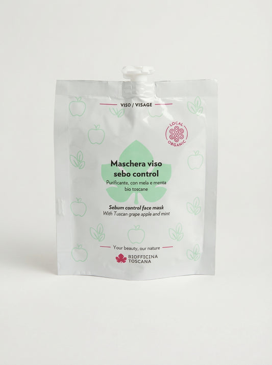 Maschera viso sebo control by Biofficina Toscana — product photo on white background