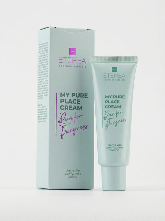 Crema viso My Pure Place Cream by Eterea — product photo on white background