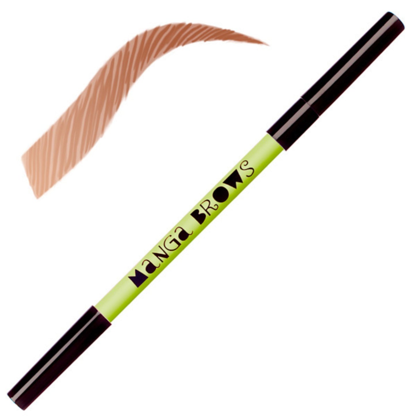 Manga Brows Matita Sopracciglia Doppia Punta Definizione Naturale