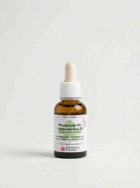 Niacinamide 4% + Acido Salicilico 2% by Biofficina Toscana — product photo on white background