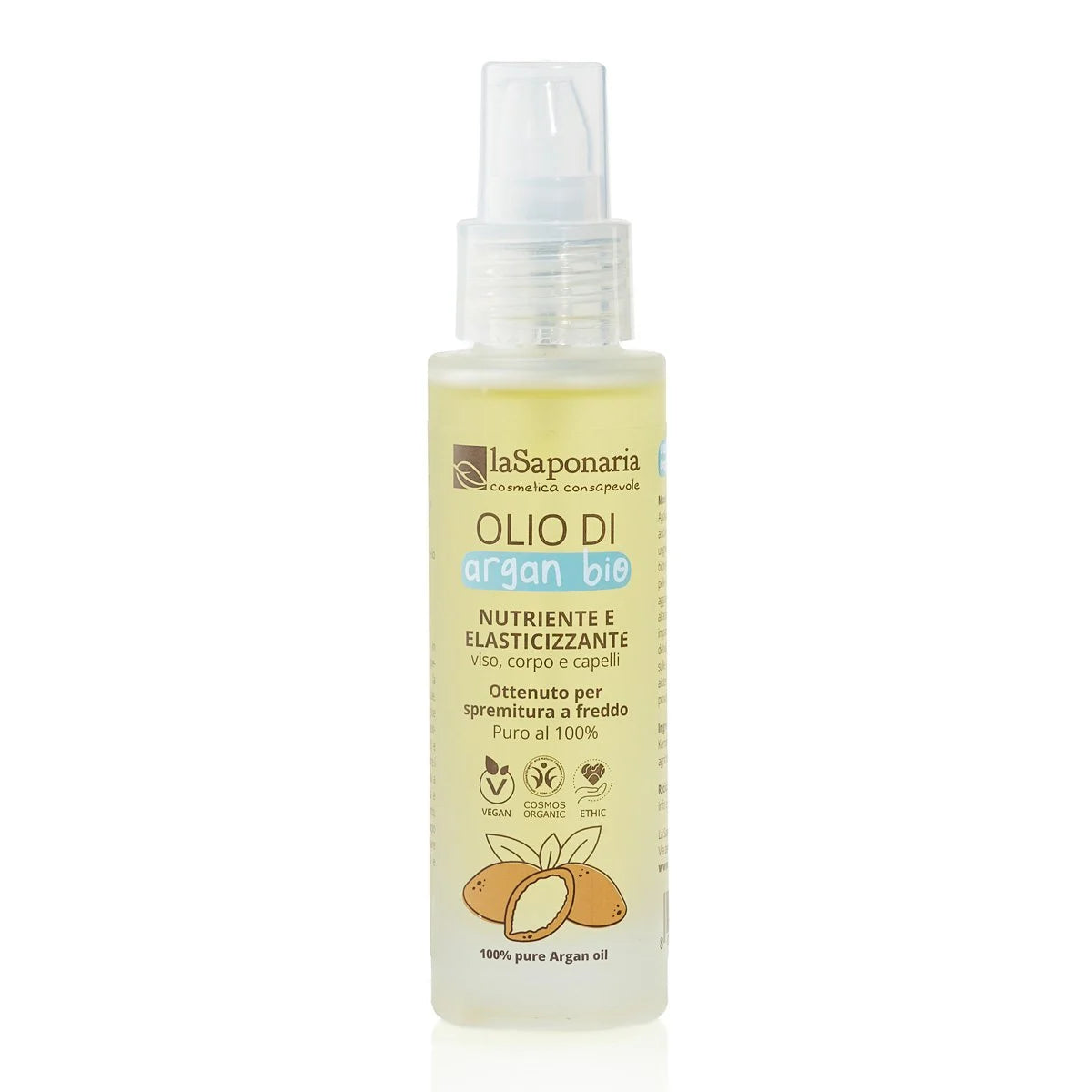 Olio di Argan biologico in vetro