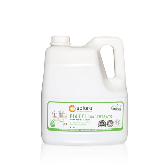 Detersivo Piatti Ecologico Concentrato Solara per Mani Delicate