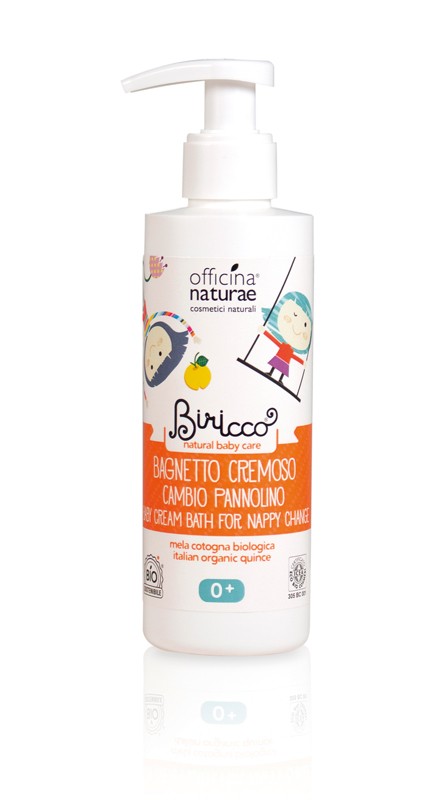 Bagnetto Cremoso Cambio Pannolino Corpo e Capelli Neonato