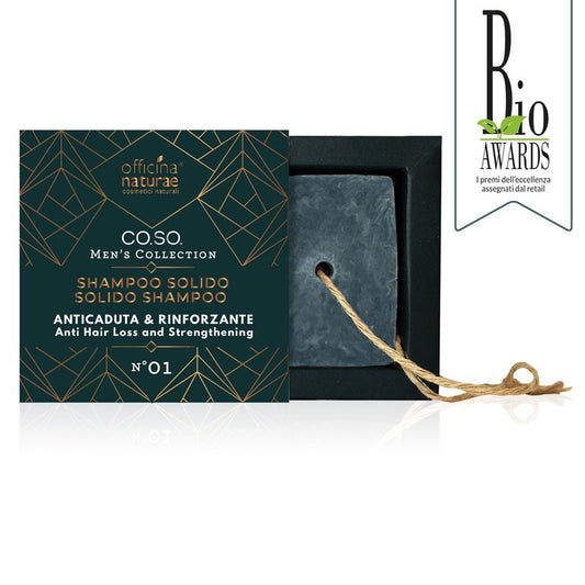 Shampoo Solido Uomo Anticaduta e Rinforzante N°01 con Salice