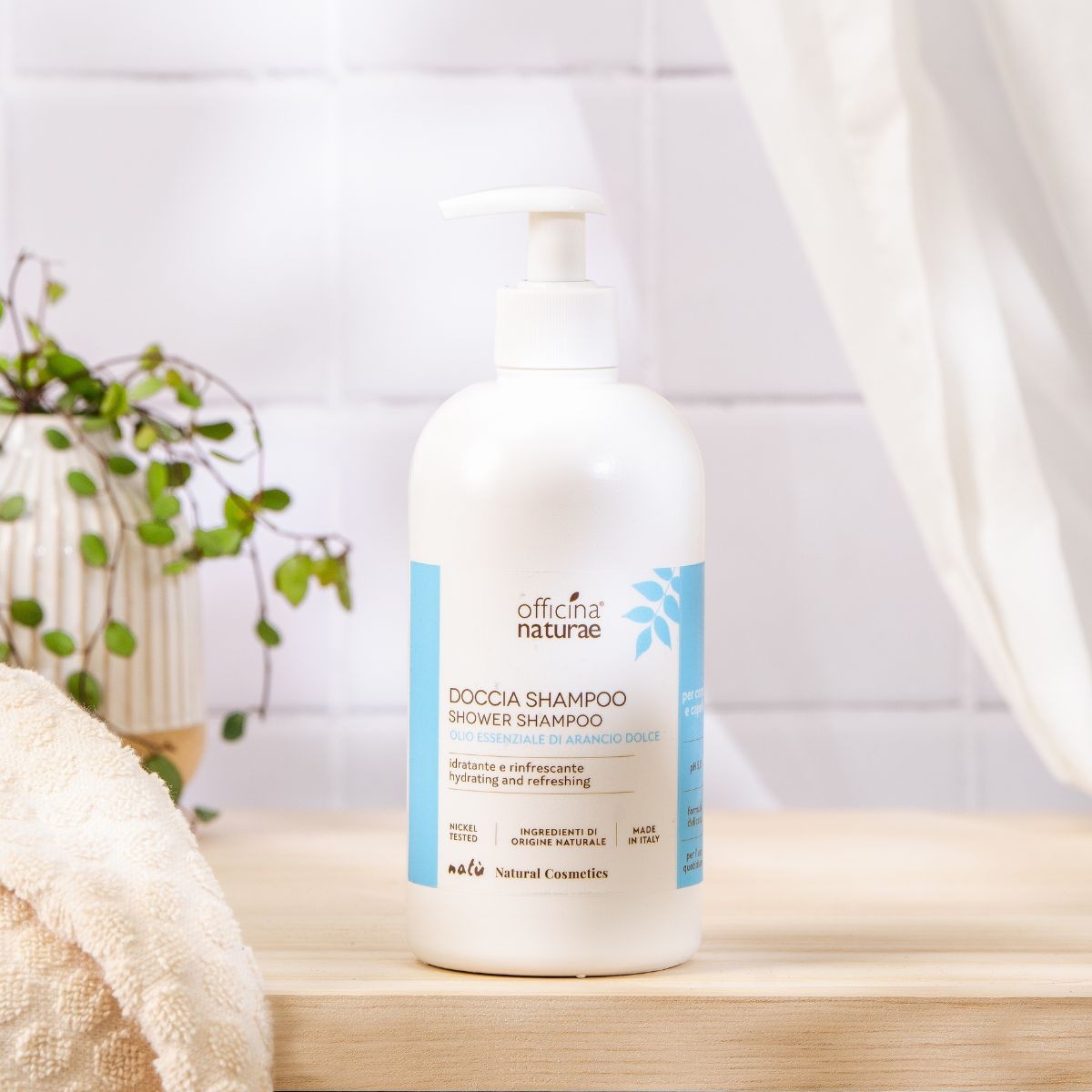 Doccia Shampoo Corpo e Capelli per Uso Quotidiano con Malva Bio