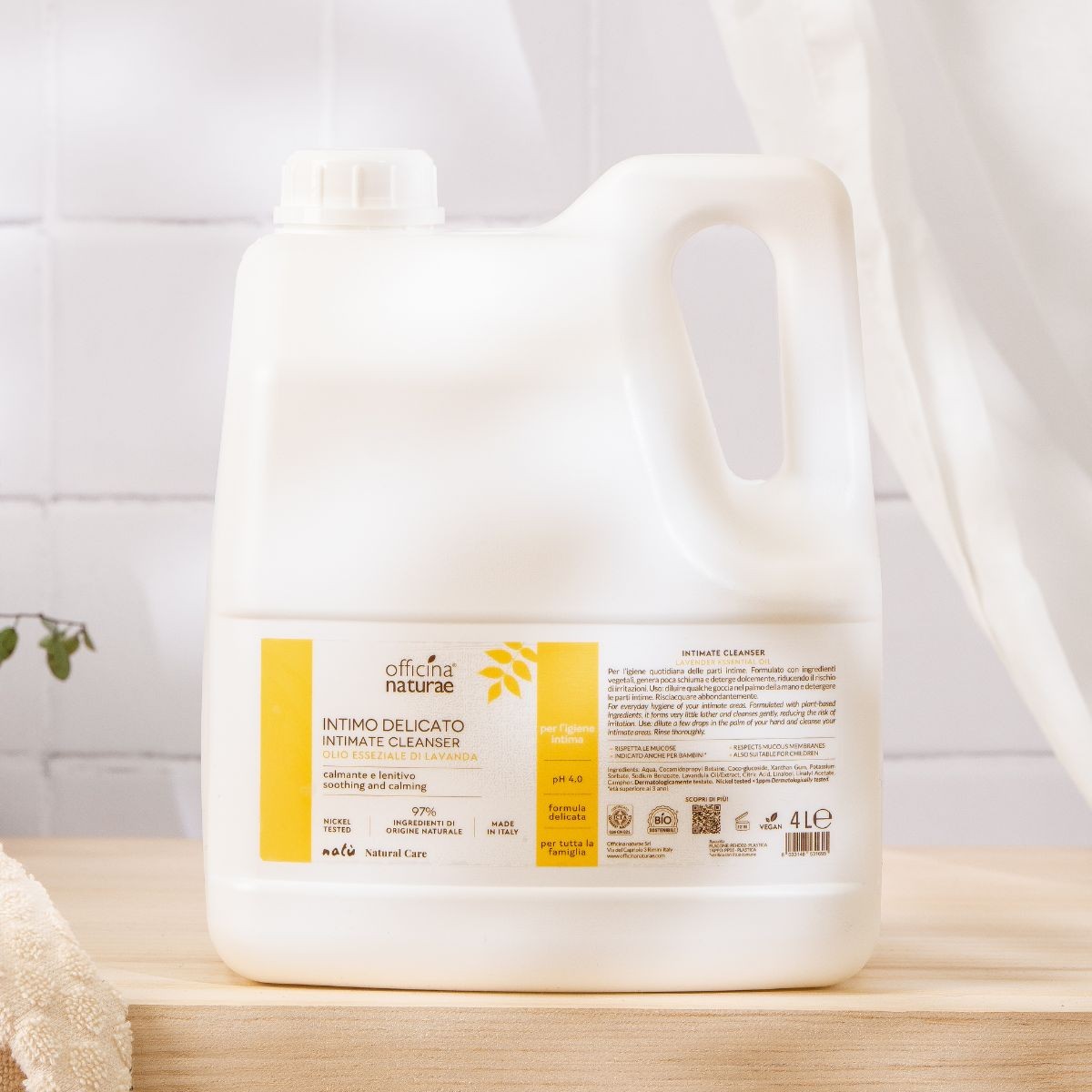 Intimo Delicato - Detergente Intimo con Olio Essenziale di Lavanda