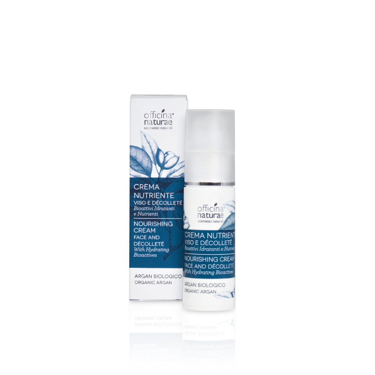 Crema Nutriente Viso e Décolleté per Pelli Mature con Argan Bio