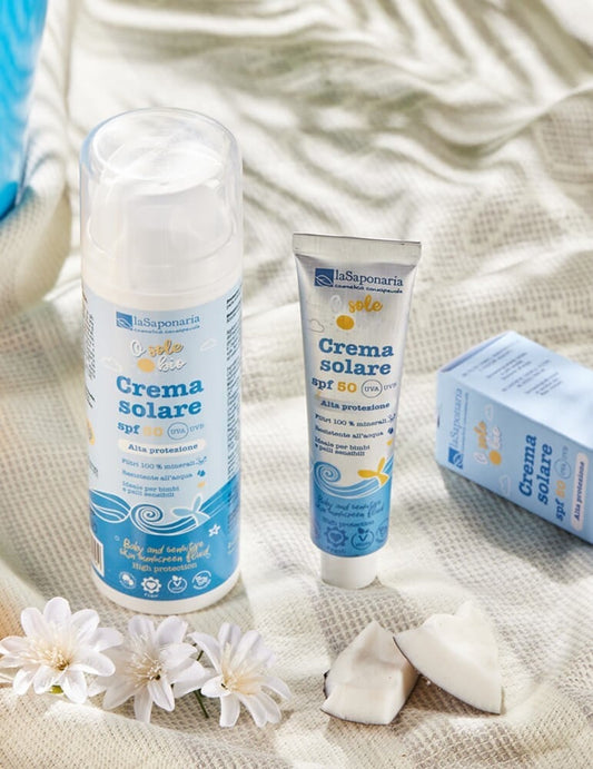 Crema Solare SPF 50 Travel Size per Pelli Sensibili