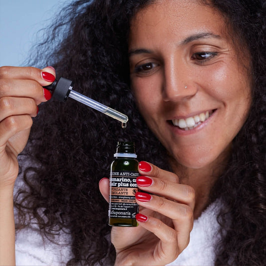 Lozione Capelli Anti Caduta al Rosmarino - Rinforzante Naturale