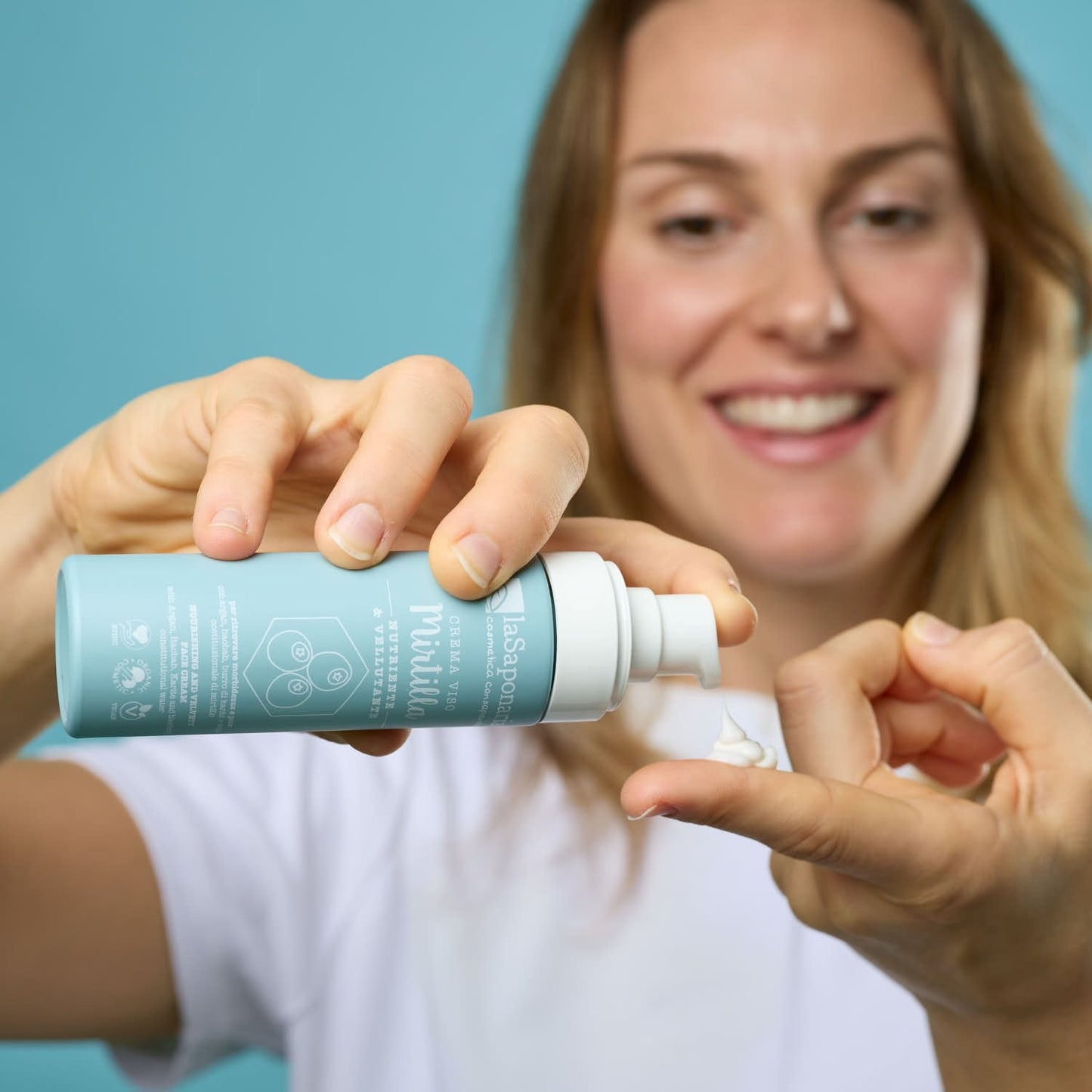 Mirtilla Crema Viso Nutriente - Pelli Secche e Difficili