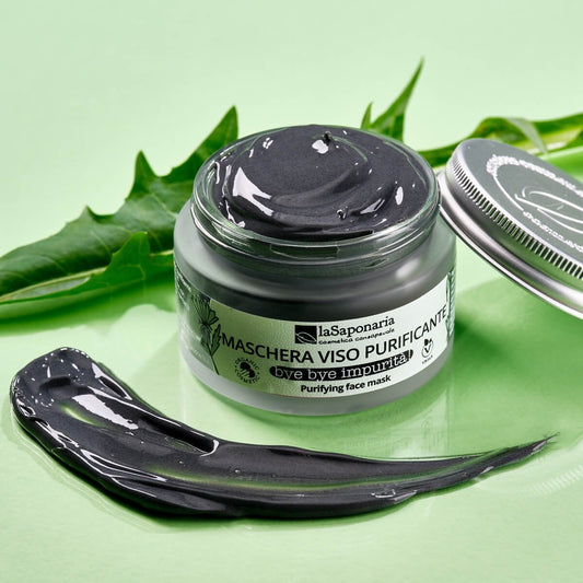 Bye Bye Impurità - Maschera viso purificante per pelli miste e grasse