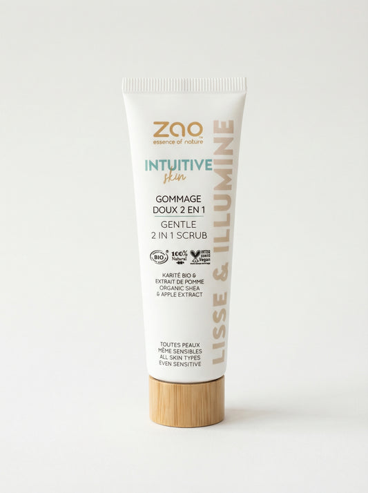 Scrub Delicato 2 in 1 by Zao Makeup — product photo on white background