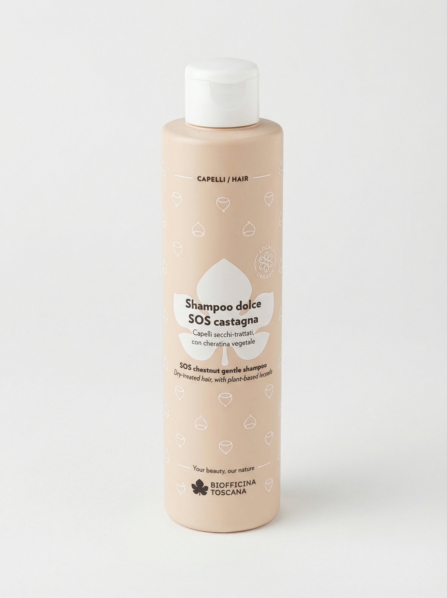 Shampoo dolce SOS castagna by Biofficina Toscana — product photo on white background