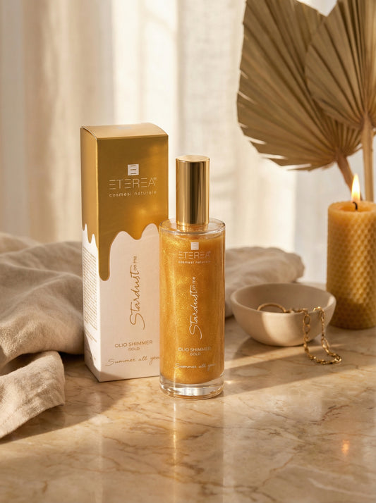 Olio corpo - Stardust On Me Olio Shimmer Gold by Eterea — hero product photo