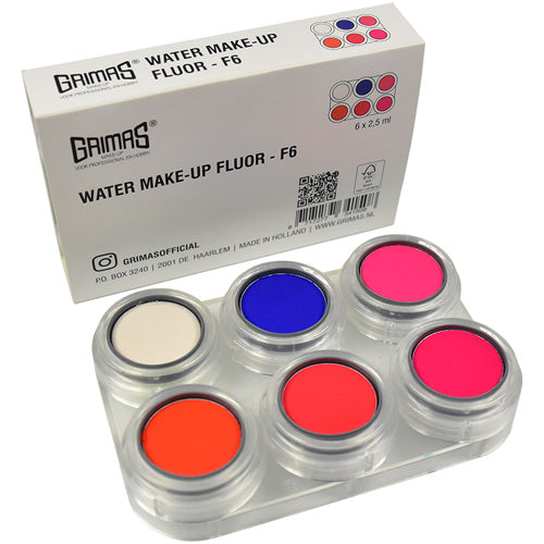 Water Make-up Fluor - Trucco base acquosa Fluo