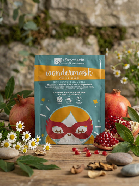 Wondermask - Maschera in tessuto anti-age by La Saponaria — hero product photo