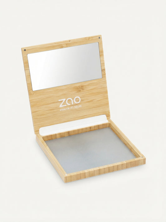 Bambù Box L - Palette Vuota Ricaricabile Personalizzabile by Zao Makeup — product photo on white background
