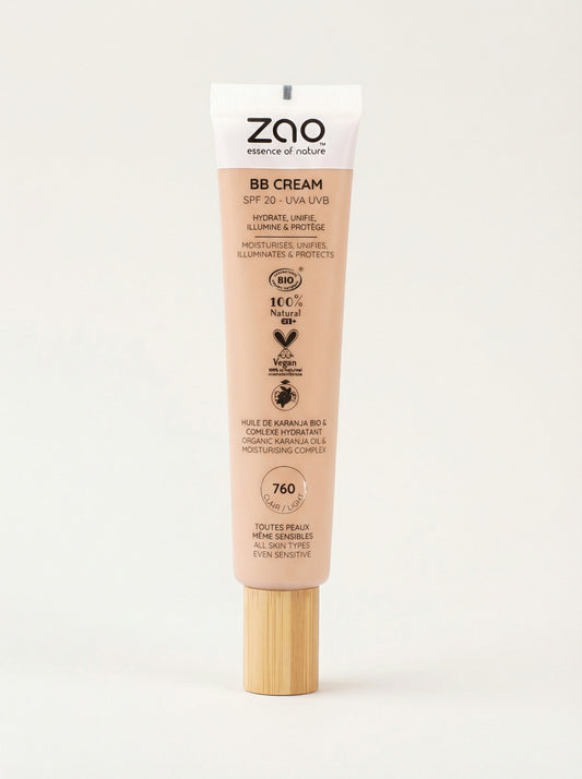 BB Cream - Nuova Formula Idratante Uniformante SPF 25 by Zao Makeup — product photo on white background