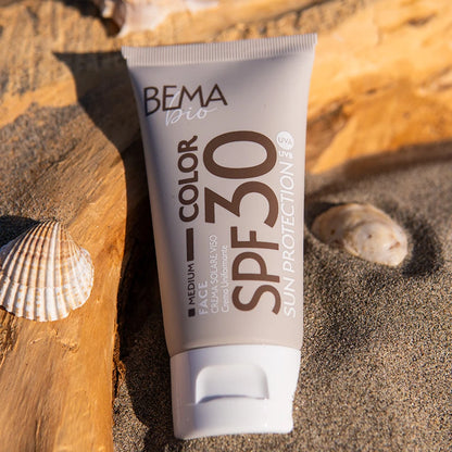 Crema Solare Viso Colorata SPF 30
