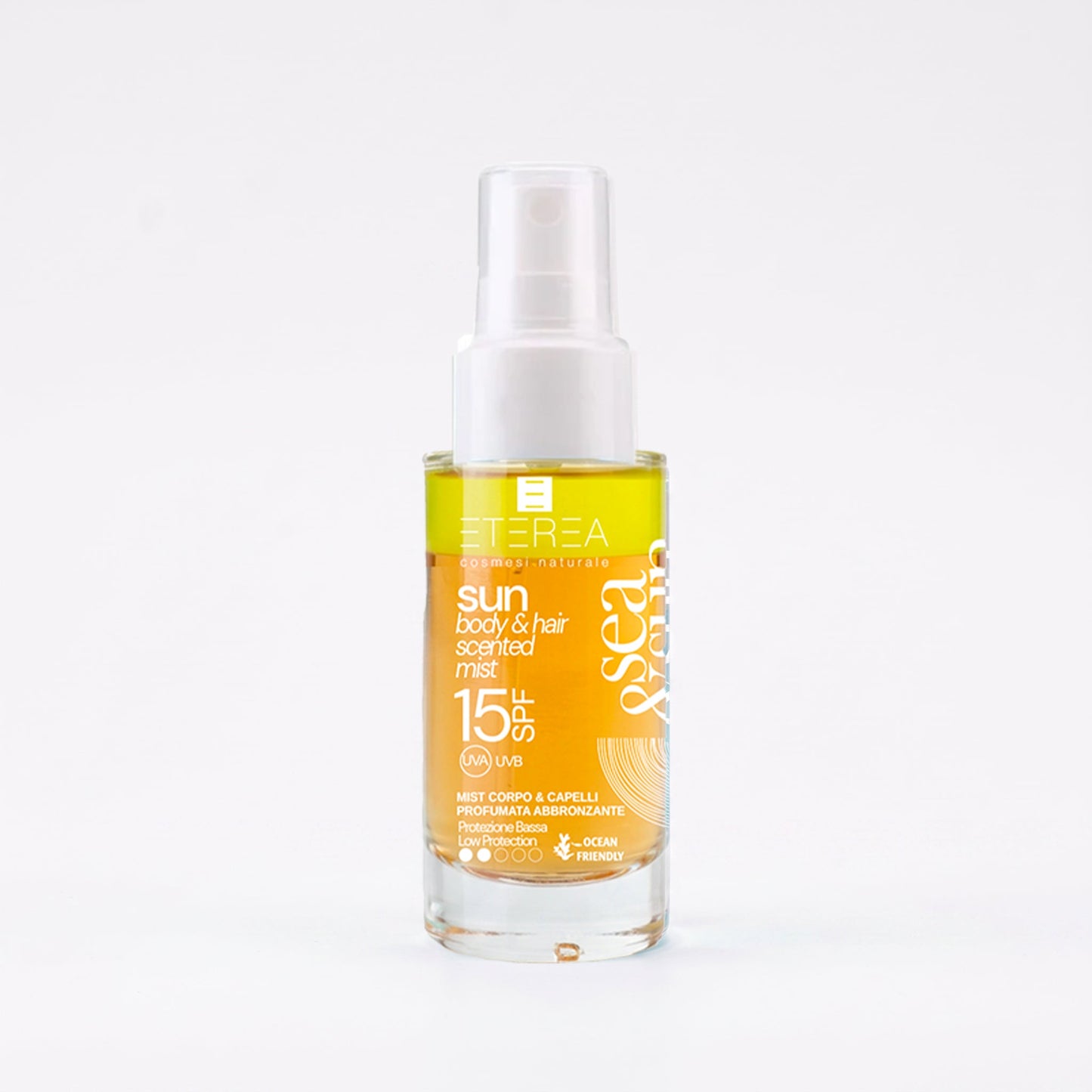 Sun Body & Hair Scented Mist SPF 15 - Travel Size 30ml Mist Solare Corpo e Capelli