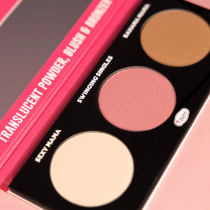 3-in-1 Palette viso in polvere