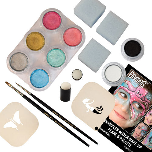 6 Palette Set Water Make-up Pearl